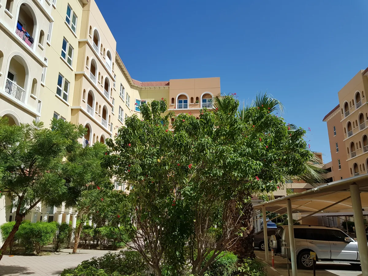 Buildings in Dubai Investments Park (DIP), Dubai
