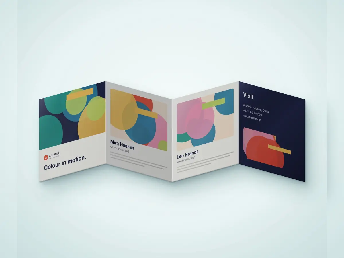 Accordion-Fold Brochure