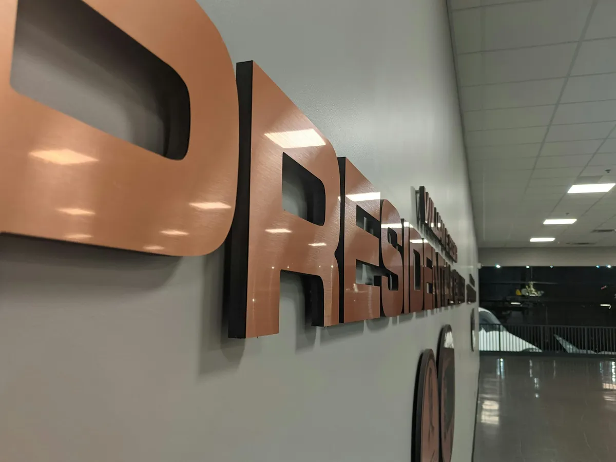 Copper Letters