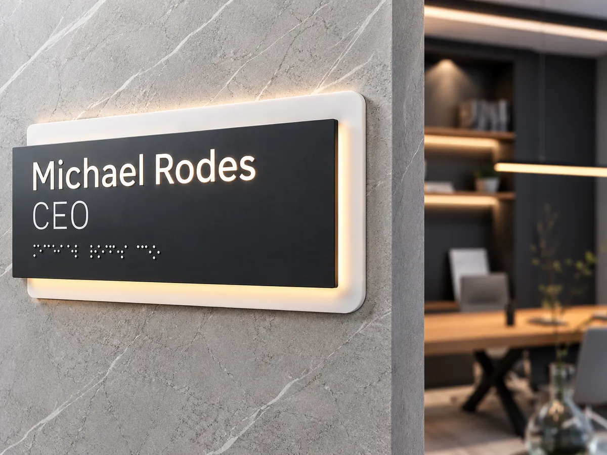 Corporate Name Signs