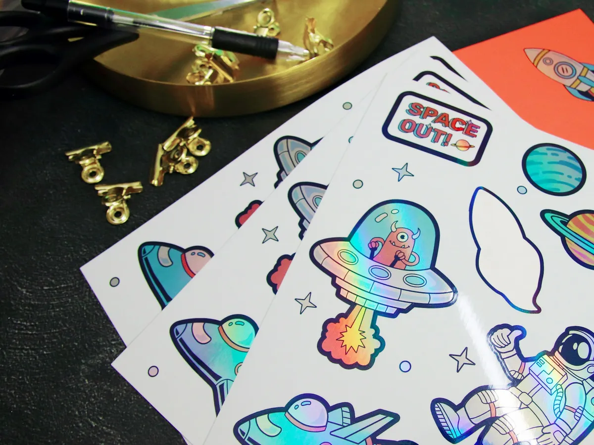 Custom Shape Stickers