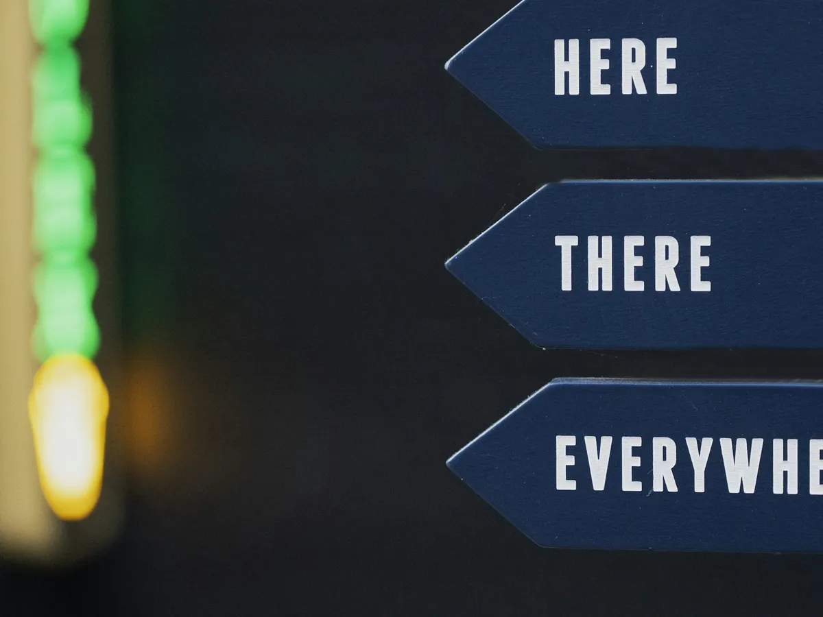 Event Direction Signs
