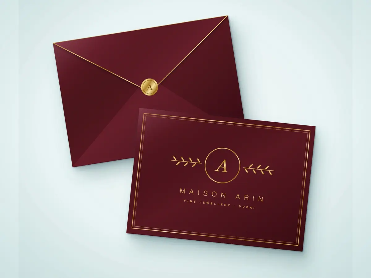 Foil Stamped Envelopes