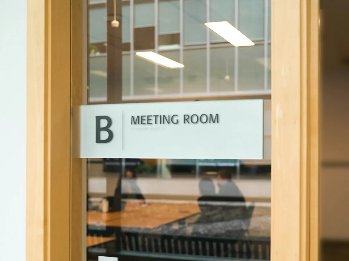 Meeting Room Signs