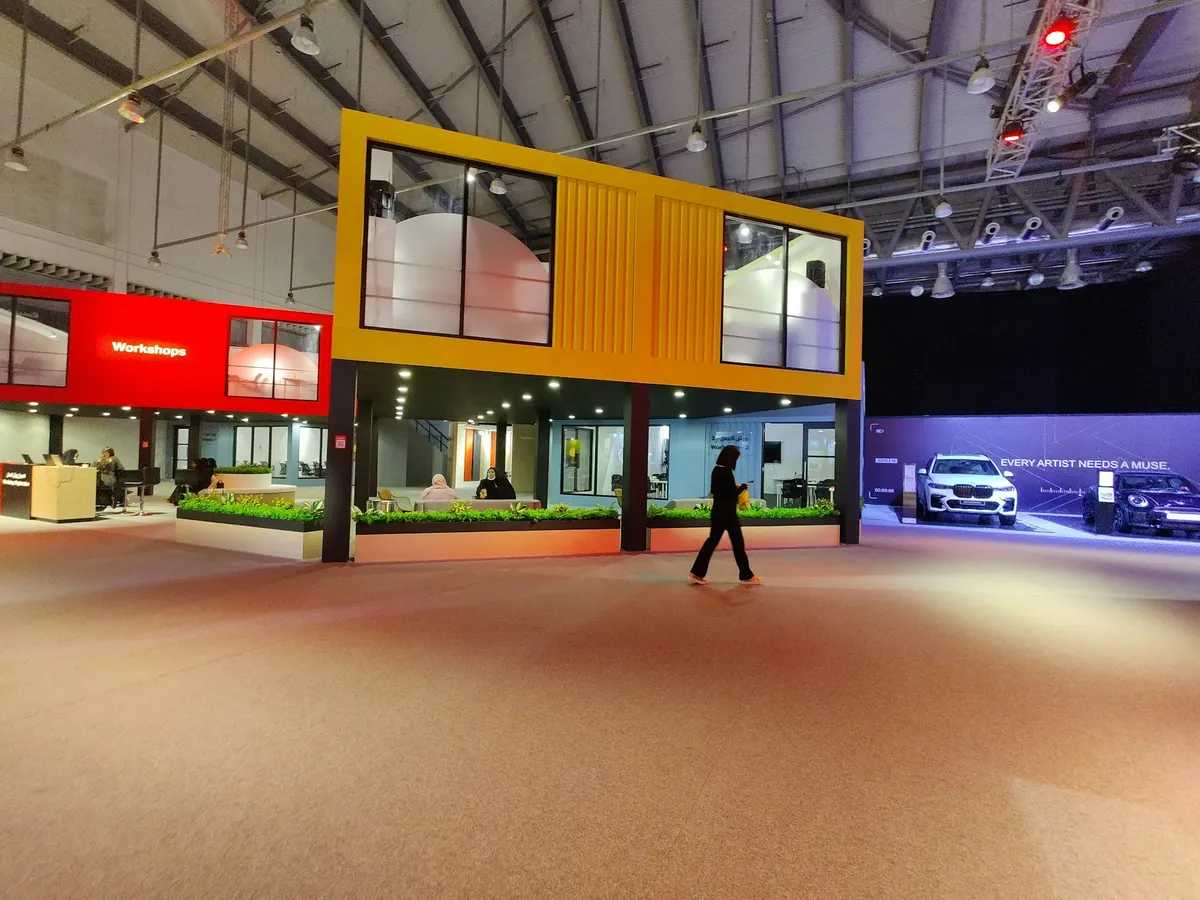 Modular Backlit Booths