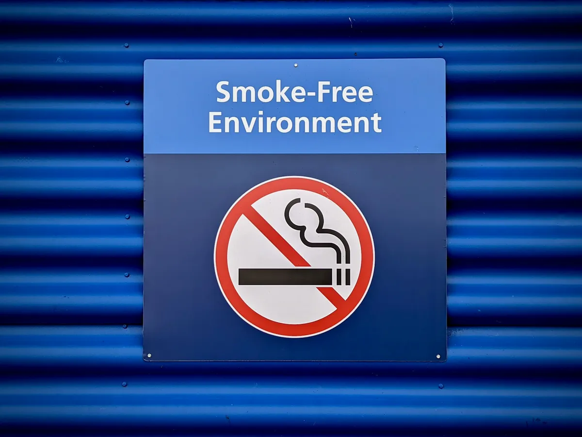 No Smoking Signs