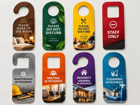 Door Hangers in Dubai by NearPrint
