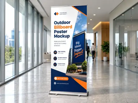 Roll-Up Banners in Dubai by NearPrint