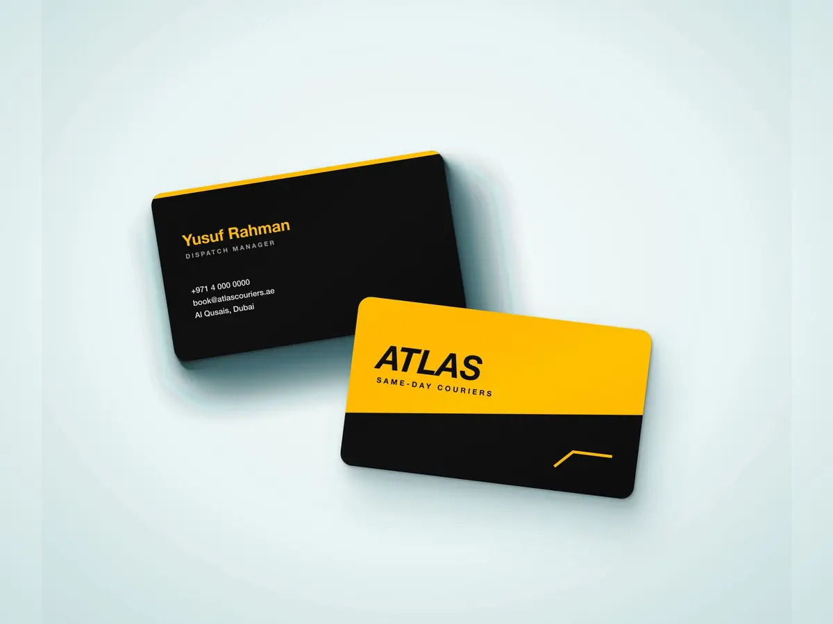 Standard Business Card – Rounded Corners, Matte Lamination