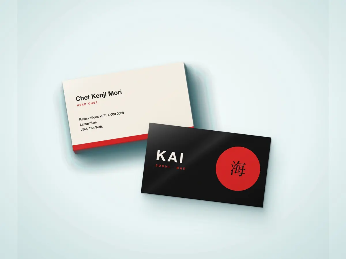 Standard Business Card – Square Corners, Gloss Lamination