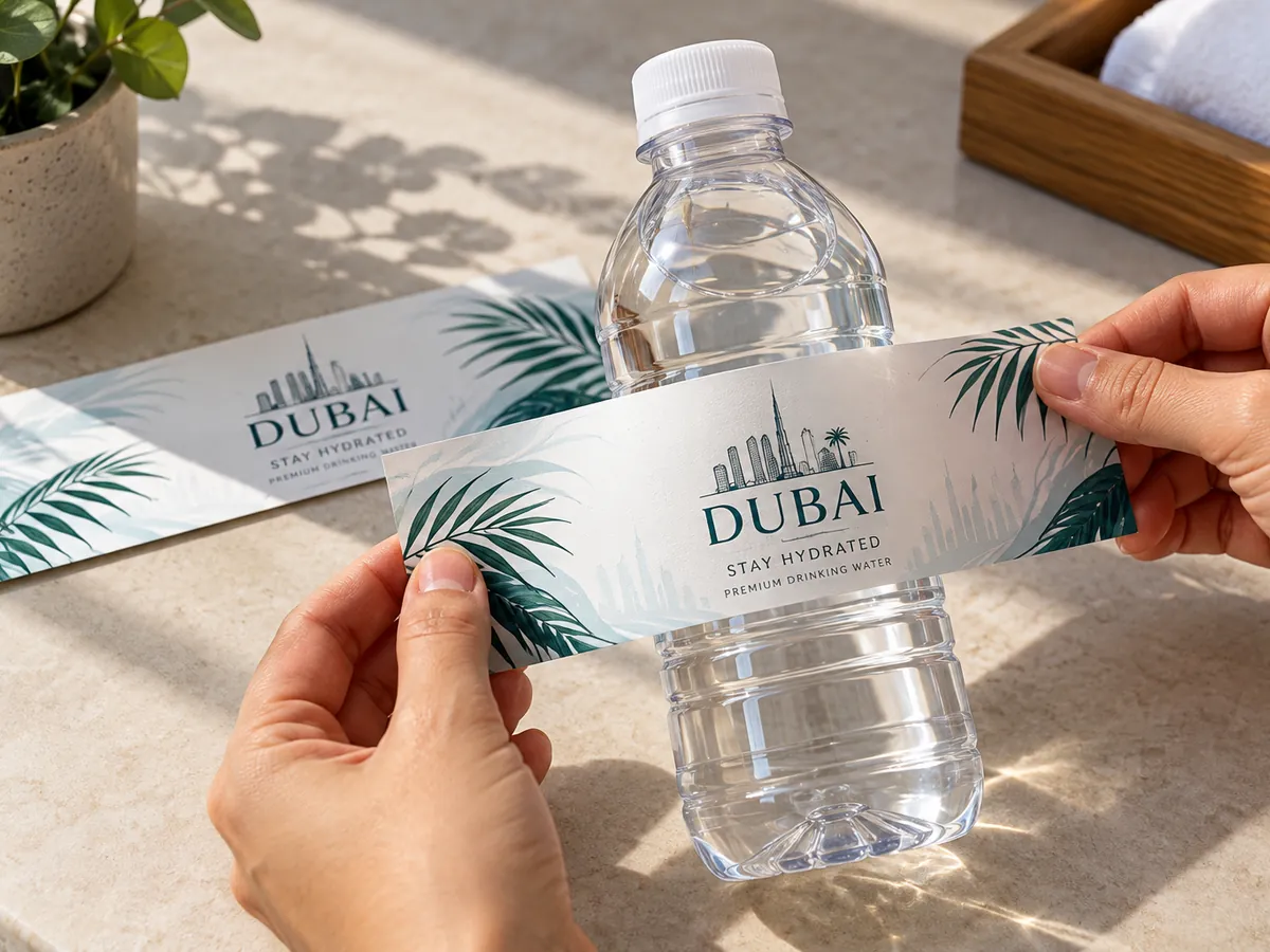Water Bottle Labeling