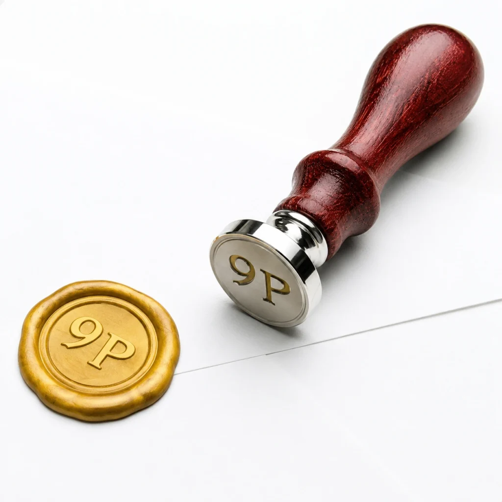 Custom logo wax seal stamp Dubai UAE